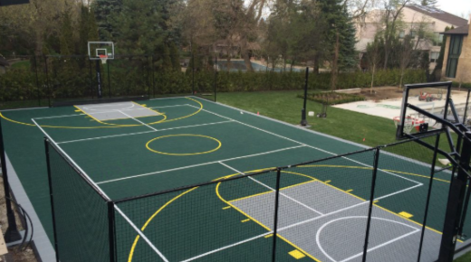 synthetic multi purpose court