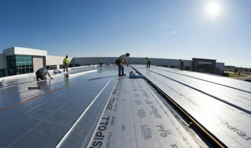 commercial roof replacement